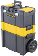trolley box stanley stst1-80151 essential rolling workshop, 63x46x28.5 cm, 18"" , black логотип