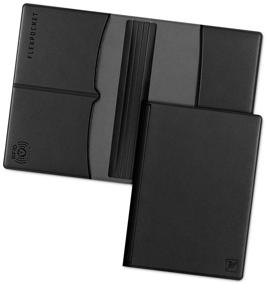 img 3 attached to Passport holder Flexpocket KOP-03 Saffiano with RFID protection, black