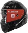 helmet ls2 ff320 stream evo matt black (xxl, matt black) logo