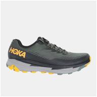 кроссовки hoka, размер 10.5us, тимьян/золотисто-желтый. логотип