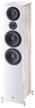 floorstanding speaker system heco aurora 1000 2 speakers ivory white logo