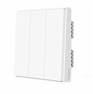 smart switch xiaomi aqara smart wall switch d1 (triple without zero line) white (qbkg25lm) logo