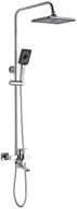 shower column frap f2469, chrome chrome logo