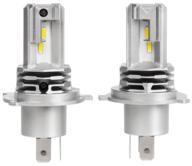 vizant m4 led bulbs h4 socket with cree tech chip 4500lm 5000k логотип