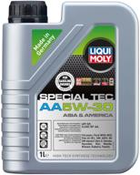 полусинтетическое моторное масло liqui moly special tec aa 5w-30, 1 л, 1 кг, 1 шт логотип