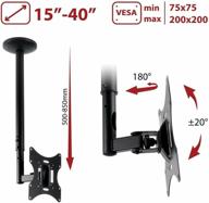 arm media lcd-1000 ceiling bracket, black logo