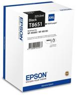 epson cartridge c13t865140, black logo