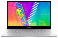 14" notebook asus vivobook go 14 flip tp1401ka-ec022w 1920x1080, intel pentium silver n6000 1.1 ghz, ram 8 gb, ddr4, ssd 256 gb, intel uhd graphics, windows 11 home, 90nb0w43-m002w0, silver logo