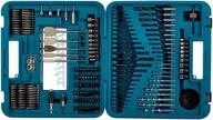 tool kit makita d-47260, 201 pcs, turquoise логотип