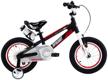 children's bike royal baby rb16-17 freestyle space №1 alloy alu 16 black 16" (requires final assembly) logo