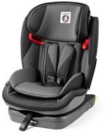 car seat group 1/2/3 (9-36 kg) peg-perego viaggio 1-2-3 via isofix, crystal black logo