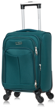 fabric suitcase amsterdam s 52x32x25 green logo