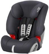 car seat group 1/2/3 (9-36 kg) britax roemer evolva 1-2-3, storm gray логотип