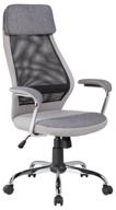 executive chair helmi hl-e41 "stylish", fabric/mesh, grey/beige логотип