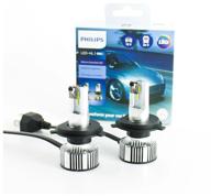 automotive led lamp philips ultinon essential h4 led 6500k 11342ue2x2 p43t-38 6500k 6 pcs. логотип