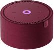smart speaker yandex station mini without clock with alice, red pomegranate, 10w logo