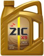 synthetic motor oil zic x9 fe 5w-30, 4 l, 1 pcs логотип
