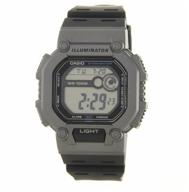 wrist watch casio collection w-737h-1a2 logo