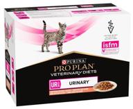 wet food for cats pro plan veterinary diets ur urinary for the treatment of ksd, with salmon 10 pcs. x 85 g логотип