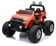 rivertoys автомобиль ford ranger monster truck 4wd, оранжевый глянец логотип