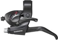 shifter/brake. handle 3sk, lion, shimano ef41 tourney, cable, black, no pack logo