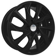 wheel disk skad marseille 7x17/5x112 d57.1 et45, 11.5 kg, black velvet логотип