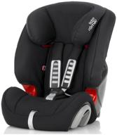 car seat group 1/2/3 (9-36 kg) britax roemer evolva 1-2-3, cosmos black логотип