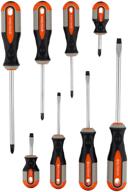 screwdriver set ombra 975008, 8 pcs. logo