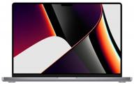 16.2" apple macbook pro 16 (2021) 3456×2234, apple m1 max, ram 32 gb, ssd 1 tb, apple graphics 32-core, macos, mk1a3b/a, space gray, english layout logo