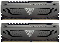 patriot memory viper steel 16gb (8gb x 2) ddr4 3200mhz dimm cl16 pvs416g320c6k logo