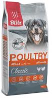 dry dog ​​food blitz classic, poultry 15 kg логотип
