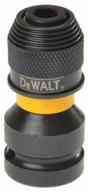 adapter for impact wrenches hex 1/4”f - square 1/2”f dewalt dt7508 logo