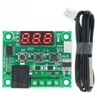 digital electronic temperature controller / thermostat w1209 with sealed sensor 12v 10a (u) логотип