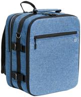 backpack-transformer bag for hand luggage pobedabags sky advanced 36х30х27/20 logo