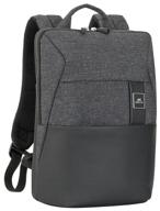 backpack rivacase 8825 black melange logo