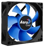 case fan aerocool motion 8 plus, black/blue logo