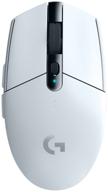 беспроводная игровая мышь logitech g g304 lightspeed, белая логотип