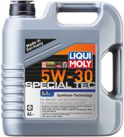 полусинтетическое моторное масло liqui moly special tec ll 5w-30, 4 л, 3,764 кг, 1 шт логотип