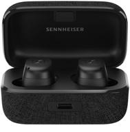 headphones wireless sennheiser momentum true wireless 3, black логотип