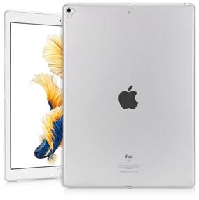 img 3 attached to Silicone Glossy Transparent Case for Ipad Pro 12.9 (2017)