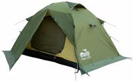 tent extreme double tramp peak 2 v2, green logo
