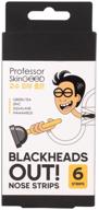 professor skingood blackheads out nose strips, 6pcs logo