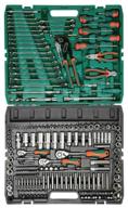 universal tool set 218 items 4-32mm (1/4",3/8",1/2") 6 gr. aist 4081218-m logo