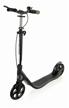 city scooter globber one nl 205 deluxe, black-lead-grey logo
