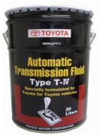 transmission oil toyota atf type t-iv, 20 l логотип