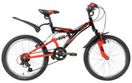 mountain bike (mtb) novatrack dart 20 6 (2020) black 13" (requires final assembly) logo