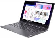 15.6" laptop lenovo yoga 7 15itl5 1920x1080, intel core i7 1165g7 2.8ghz, ram 16gb, ddr4, ssd 1tb, intel iris xe graphics, windows 11 home, 82bj00dcru, gray logo