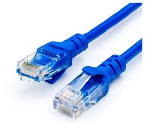 img 4 attached to Patch cord UTP 7,5 m, molded, RJ45, Cat.5e, Atcom blue