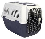 clipper carrier for cats and dogs triol standard medium 53x52x71 cm 71 cm 52 cm 53 cm beige/dark blue 25 kg 5.7 kg logo