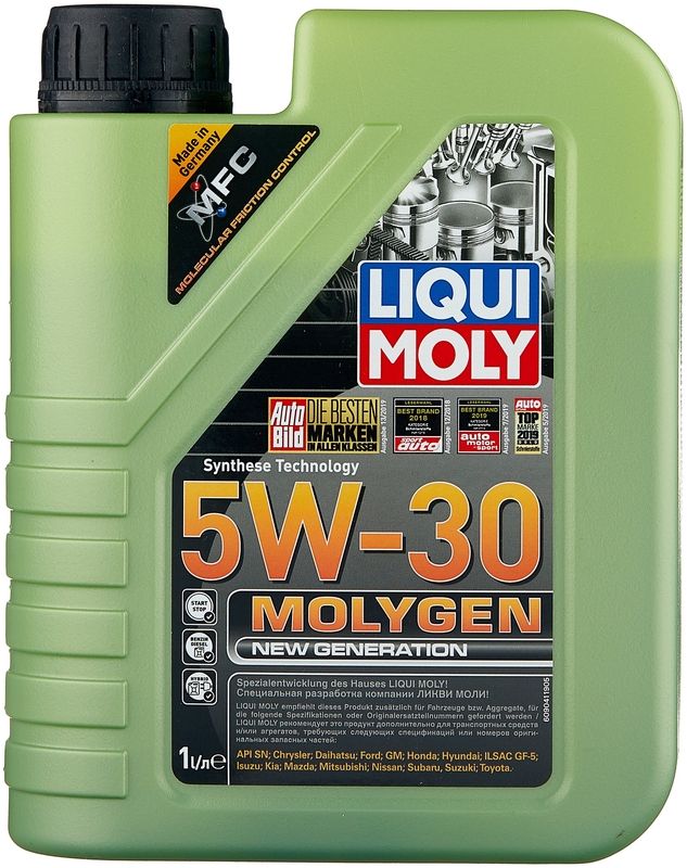 Synthetic engine oil LIQUI MOLY Molygen New Generation 5W30, 1 l, 1 kg